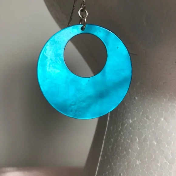 Disc earrings - Picture 3 of 5